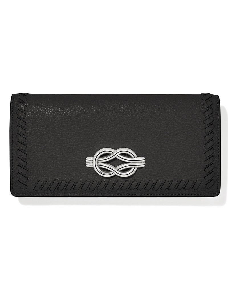 Interlok Harmony Slim Folio Wallet in Black
