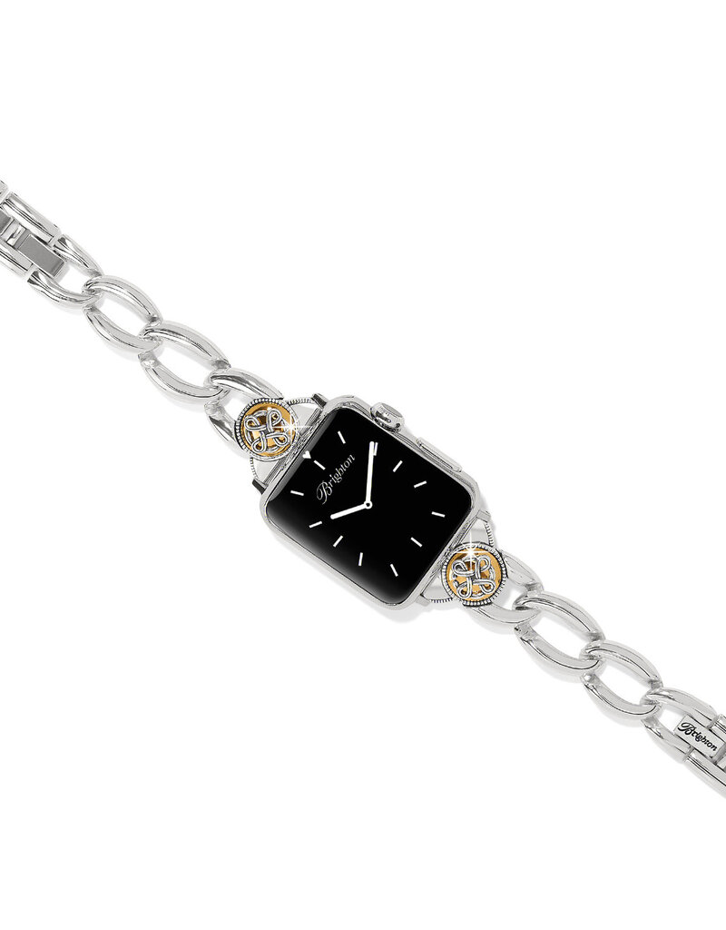 Interlok Noir Two Tone Watch Band