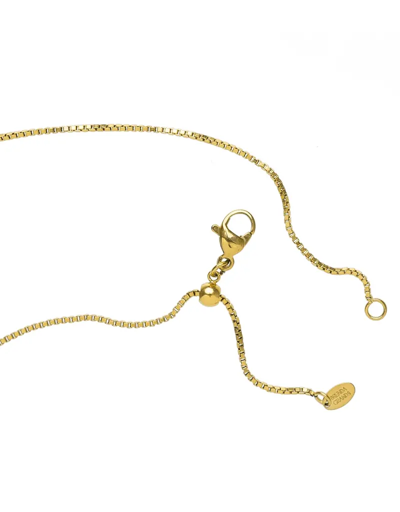 J.HOFFMAN'S Dainty Heart Necklace- Gold