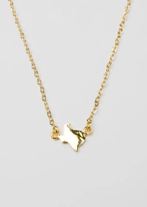 J.HOFFMAN'S *From Texas, For Texas* Texas Mini Necklace