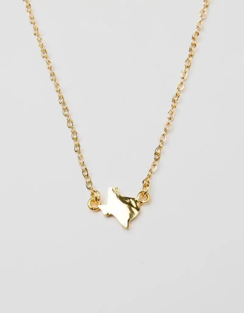 J.HOFFMAN'S *From Texas, For Texas* Texas Mini Necklace