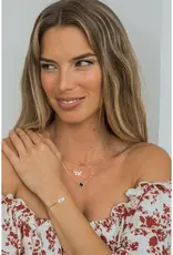 J.HOFFMAN'S *From Texas, For Texas* TX Initial Bracelet- 24k gold