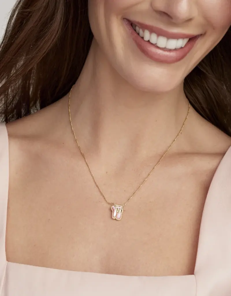 KENDRA SCOTT Ballet Slipper Pendant Necklace