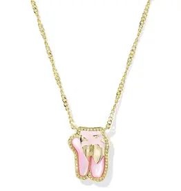KENDRA SCOTT Ballet Slipper Pendant Necklace