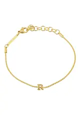 J.HOFFMAN'S Dainty Initial Bracelet