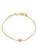 J.HOFFMAN'S Dainty Initial Bracelet