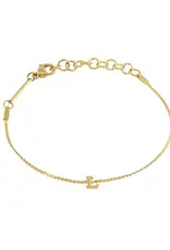 J.HOFFMAN'S Dainty Initial Bracelet