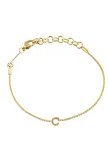 J.HOFFMAN'S Dainty Initial Bracelet