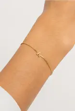 J.HOFFMAN'S Dainty Initial Bracelet