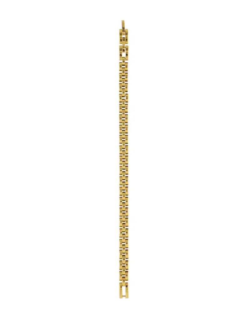 J.HOFFMAN'S Dainty Watch Band Bracelet- Gold