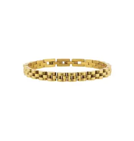 J.HOFFMAN'S Dainty Watch Band Bracelet- Gold