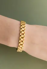 J.HOFFMAN'S Gold Watch Band Bracelet