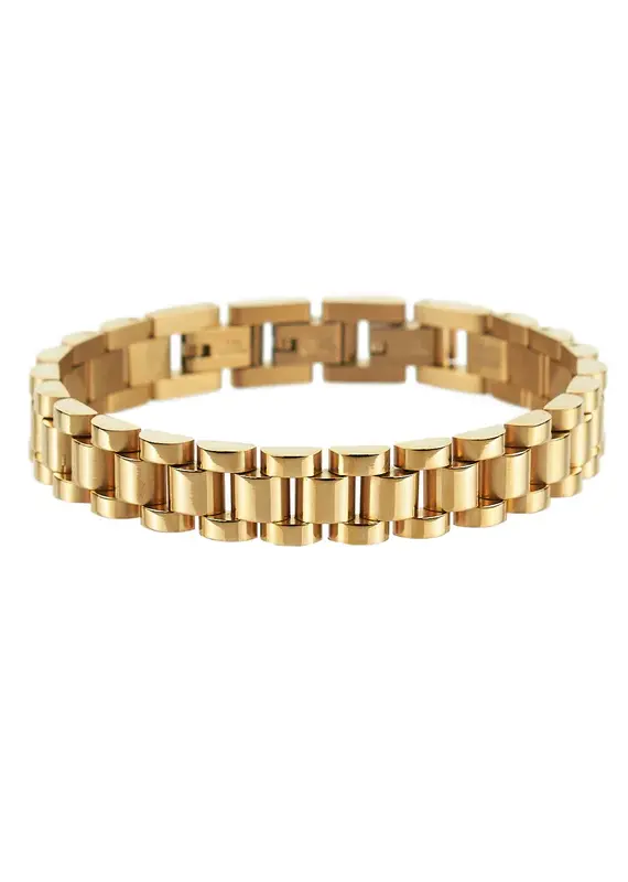 J.HOFFMAN'S Gold Watch Band Bracelet