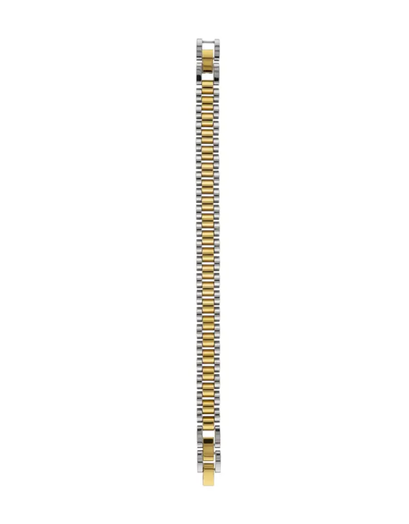 J.HOFFMAN'S Two Tone Watch Band Bracelet