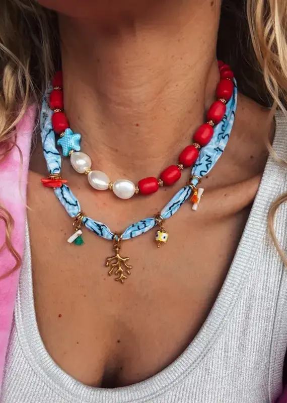 J.HOFFMAN'S Bohemian Beaded Necklace