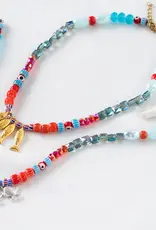 J.HOFFMAN'S Fish Beaded Necklace