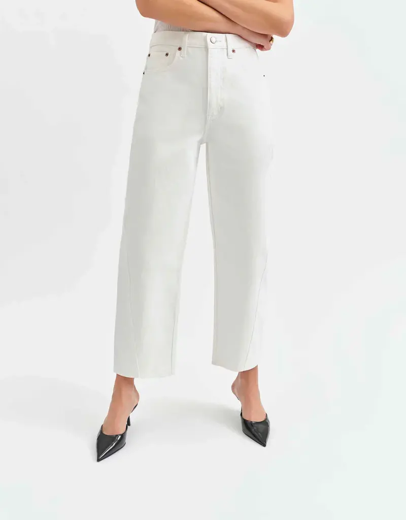 J.HOFFMAN'S Westward Barrel Leg Jean- Swan