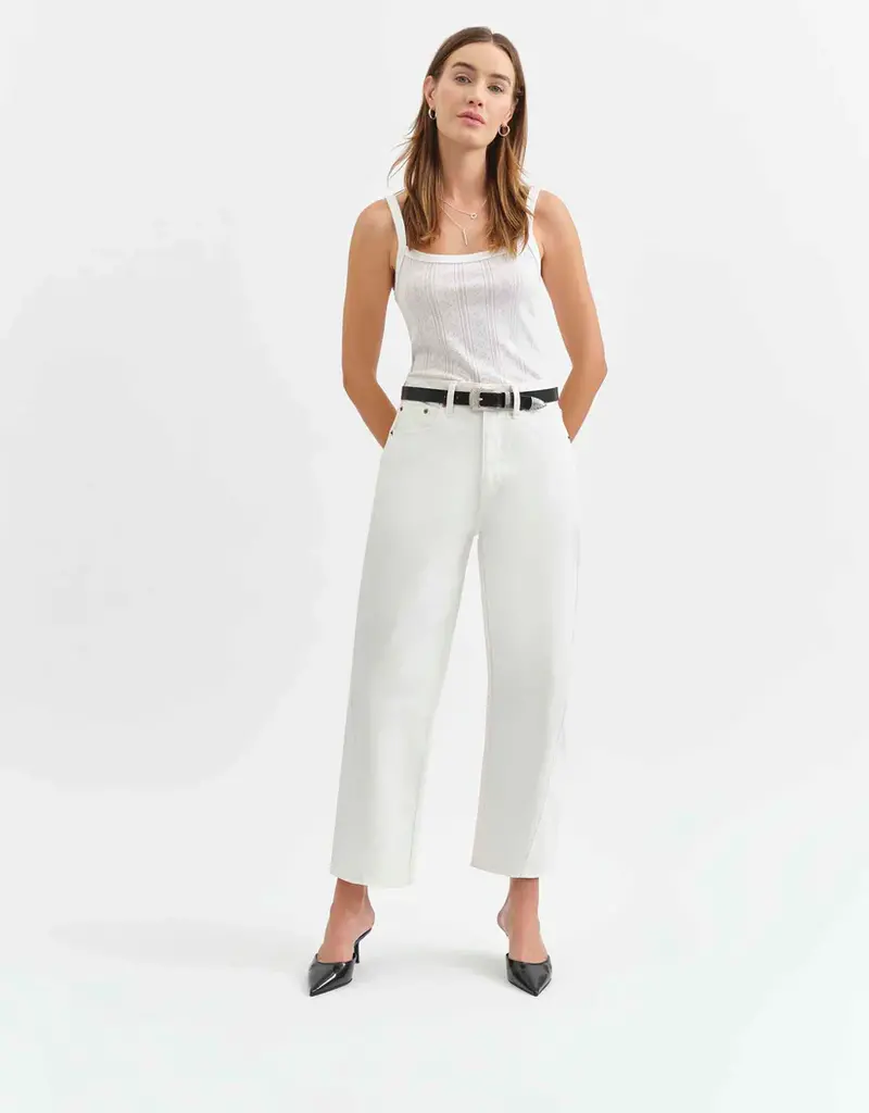 J.HOFFMAN'S Westward Barrel Leg Jean- Swan