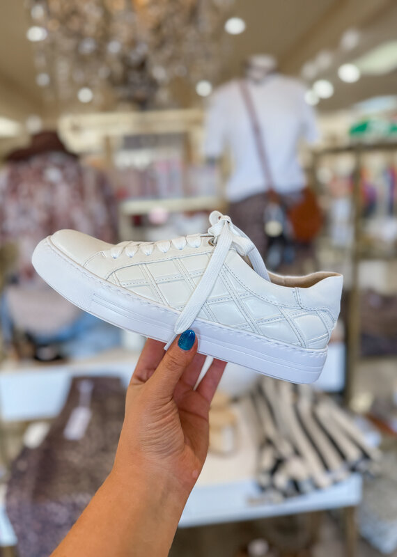 J.HOFFMAN'S Yashi Sneaker - White Nappa