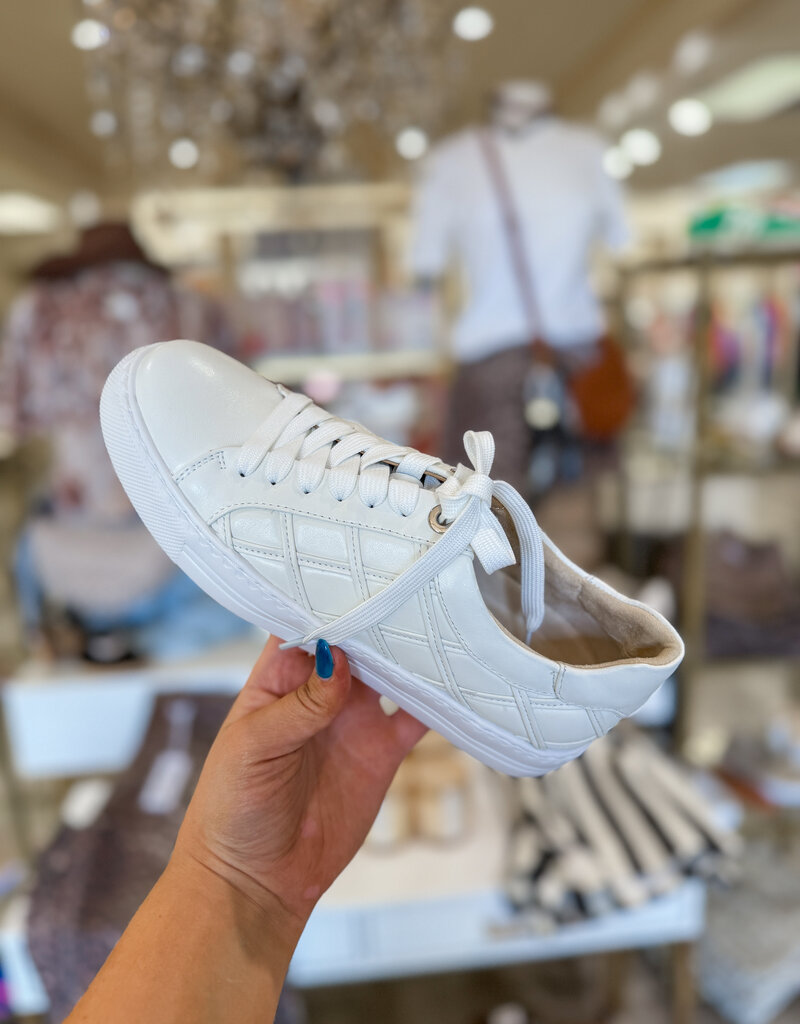 J.HOFFMAN'S Yashi Sneaker - White Nappa