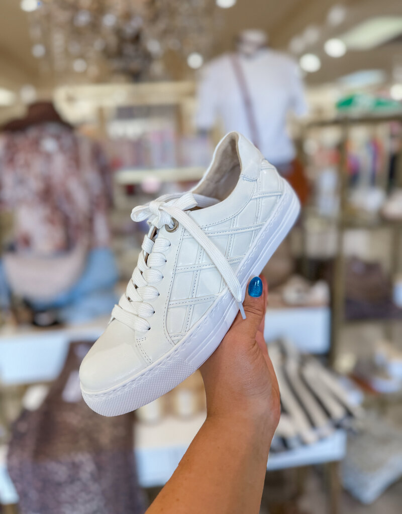 J.HOFFMAN'S Yashi Sneaker - White Nappa