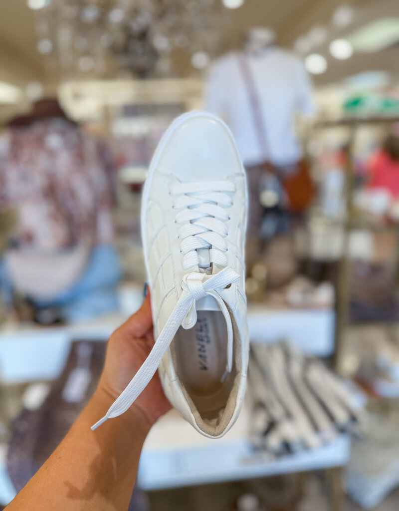 J.HOFFMAN'S Yashi Sneaker - White Nappa