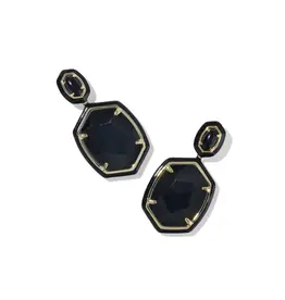 KENDRA SCOTT Daphne Enamel Framed Drop Earrings