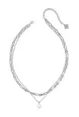 KENDRA SCOTT Ashton Multi Strand Necklace- Freshwater Pearl