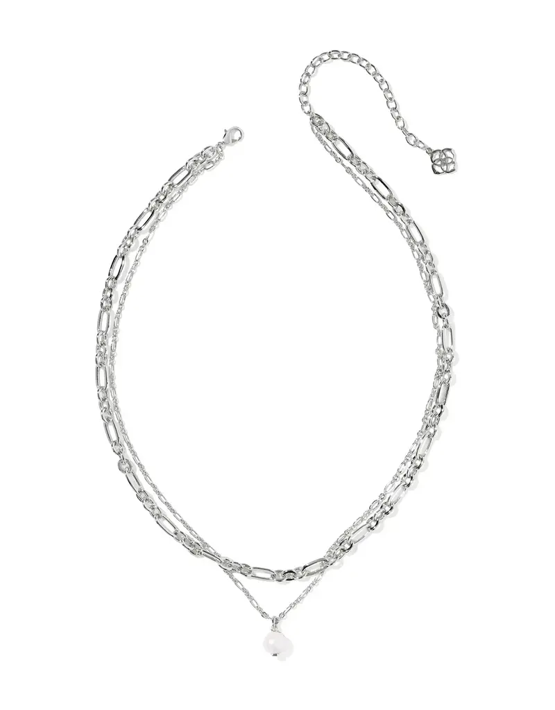 KENDRA SCOTT Ashton Multi Strand Necklace- Freshwater Pearl