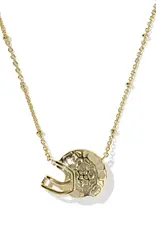 KENDRA SCOTT Football Helmet Pendant Necklace