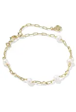 KENDRA SCOTT Ashton Delicate Chain Bracelet- Freshwater Pearl