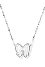 KENDRA SCOTT Haley Bow Short Pendant Necklace