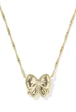 KENDRA SCOTT Haley Bow Short Pendant Necklace