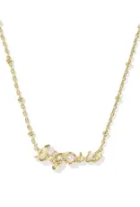 KENDRA SCOTT Big Sis Pendant Necklace- Freshwater Pearl