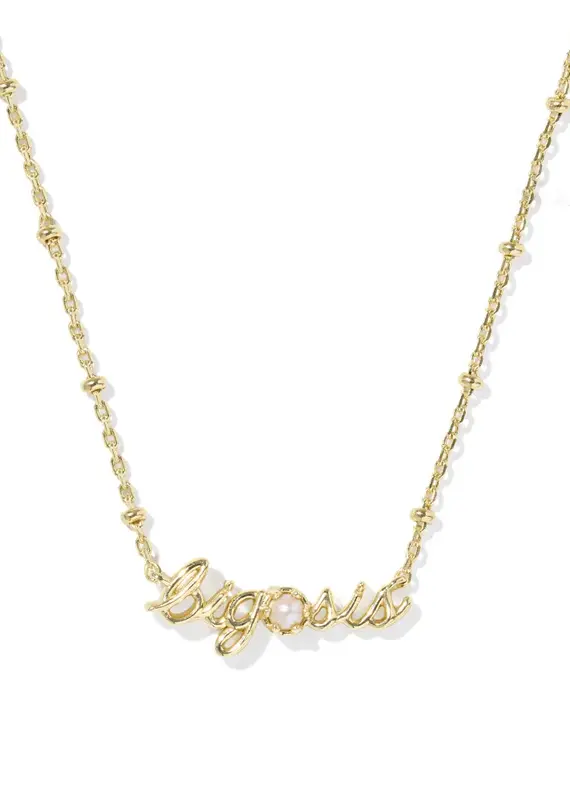 KENDRA SCOTT Big Sis Pendant Necklace- Freshwater Pearl