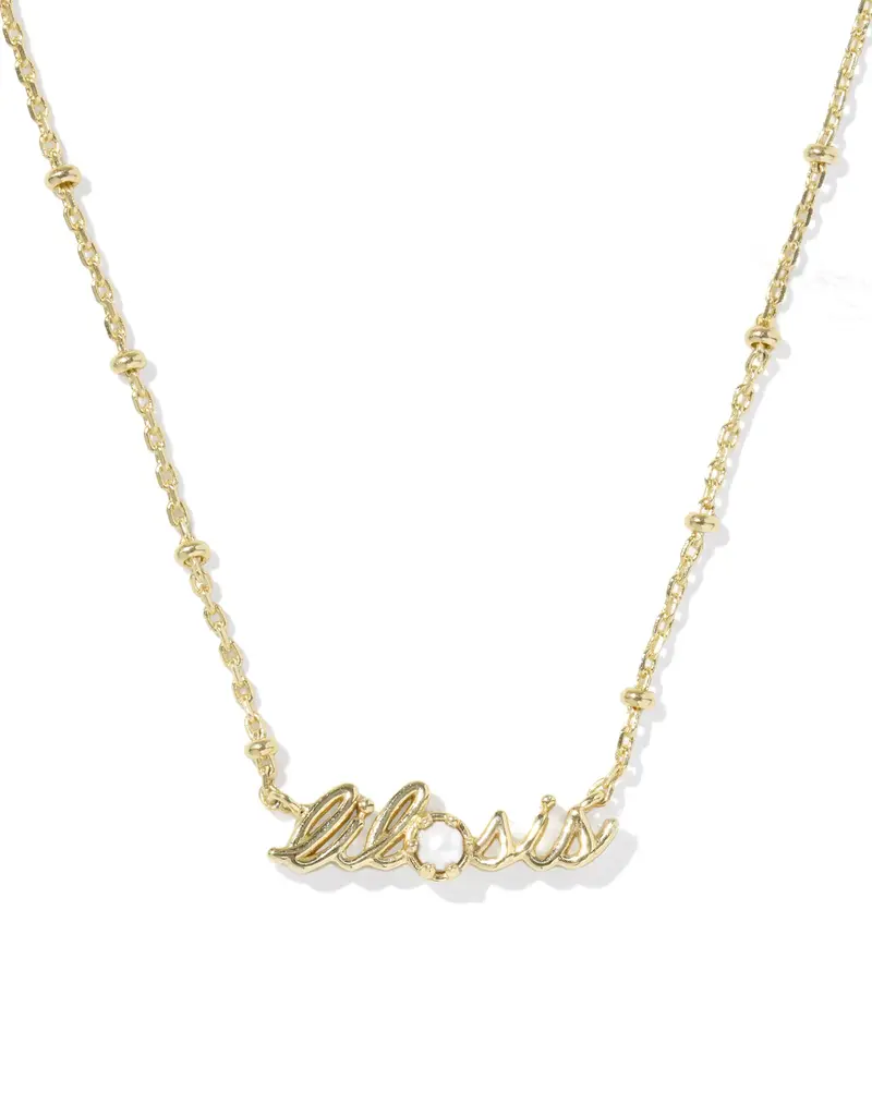KENDRA SCOTT Lil Sis Pendant Necklace- Freshwater Pearl