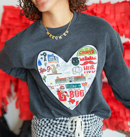 J.HOFFMAN'S **j.hoffman's original design** Lubbock Love Sweatshirt - restocked!
