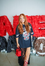 J.HOFFMAN'S Texas Tech Southern Split Tee