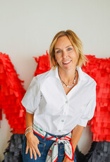 J.HOFFMAN'S Cindy Top- White