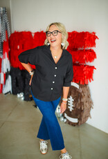 J.HOFFMAN'S Cindy Top- Black