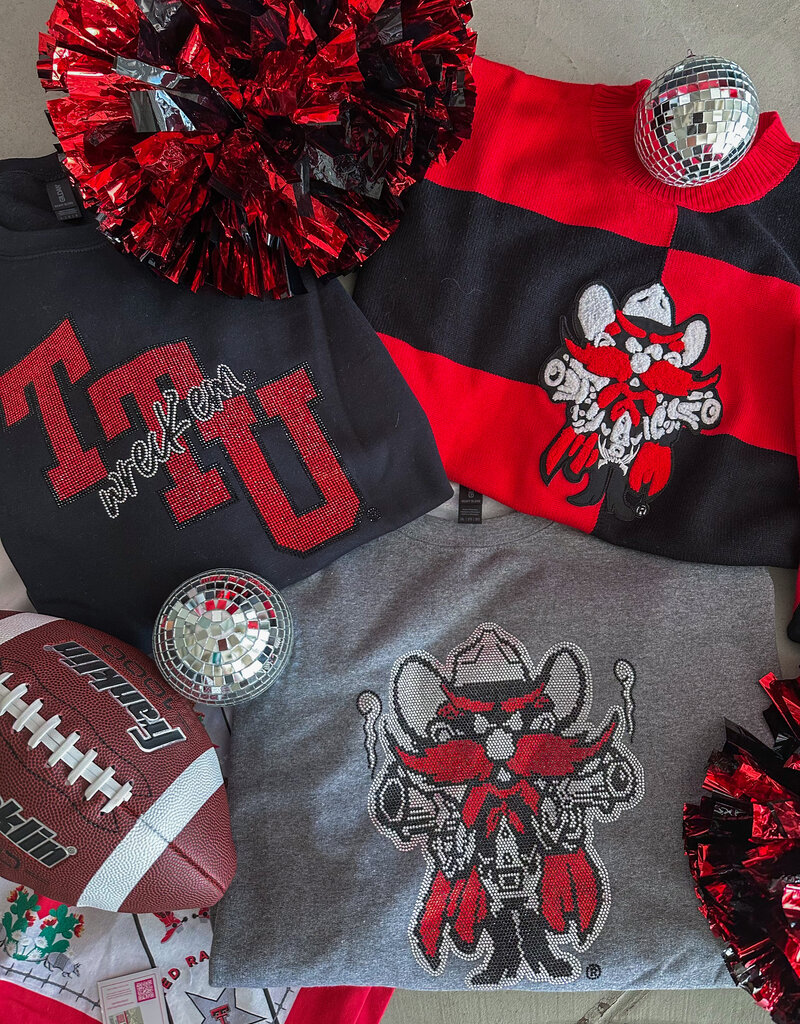 J.HOFFMAN'S - LICENSE **j.hoffman's original design** Glam Wreck 'Em Sweatshirt