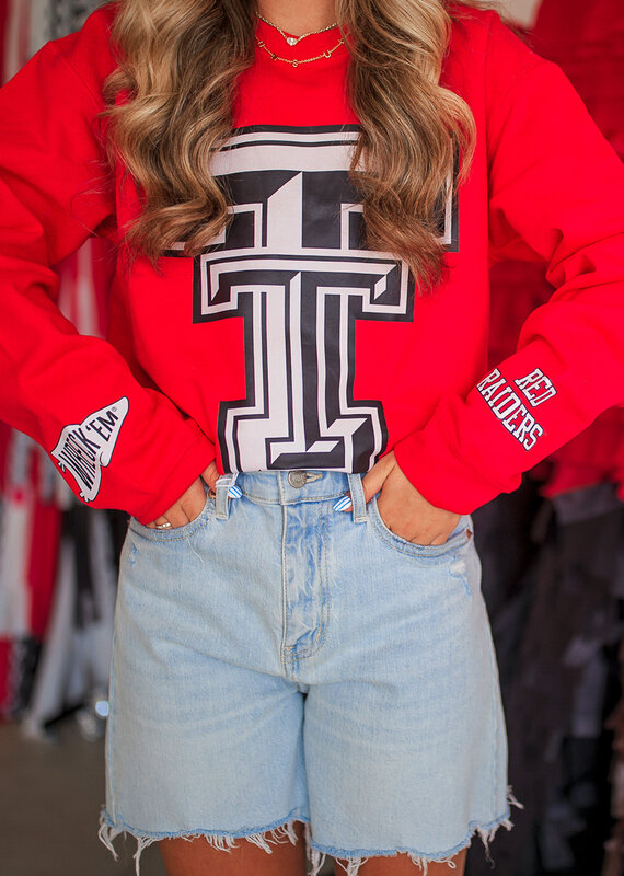 J.HOFFMAN'S - LICENSE **j.hoffman's exclusive design** Double T Icon Sweatshirt