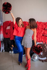 J.HOFFMAN'S Sideline Checkered Dress