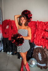 J.HOFFMAN'S Sideline Checkered Dress