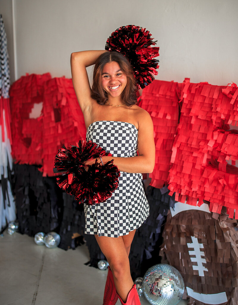 J.HOFFMAN'S Sideline Checkered Dress