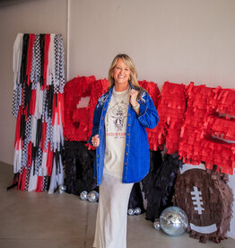 J.HOFFMAN'S Saddle Stitch Shirt Dress