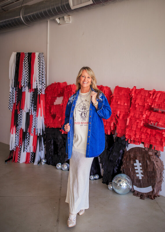 J.HOFFMAN'S Saddle Stitch Shirt Dress