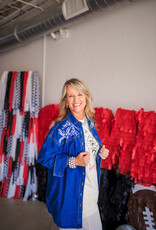 J.HOFFMAN'S Saddle Stitch Shirt Dress