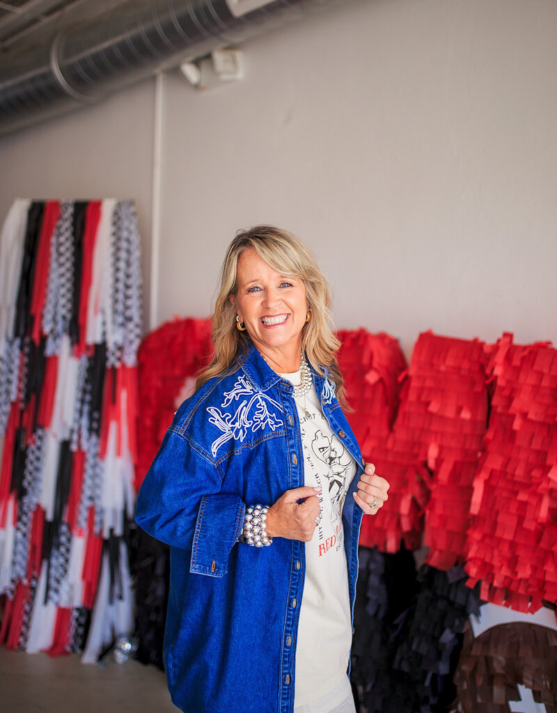 J.HOFFMAN'S Saddle Stitch Shirt Dress