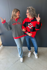 J.HOFFMAN'S Yard Line Texas Tech Waffle Knit